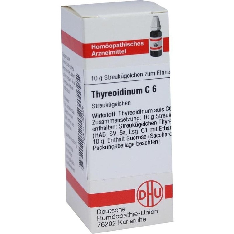 THYREOIDINUM C 6 Globuli 10 g