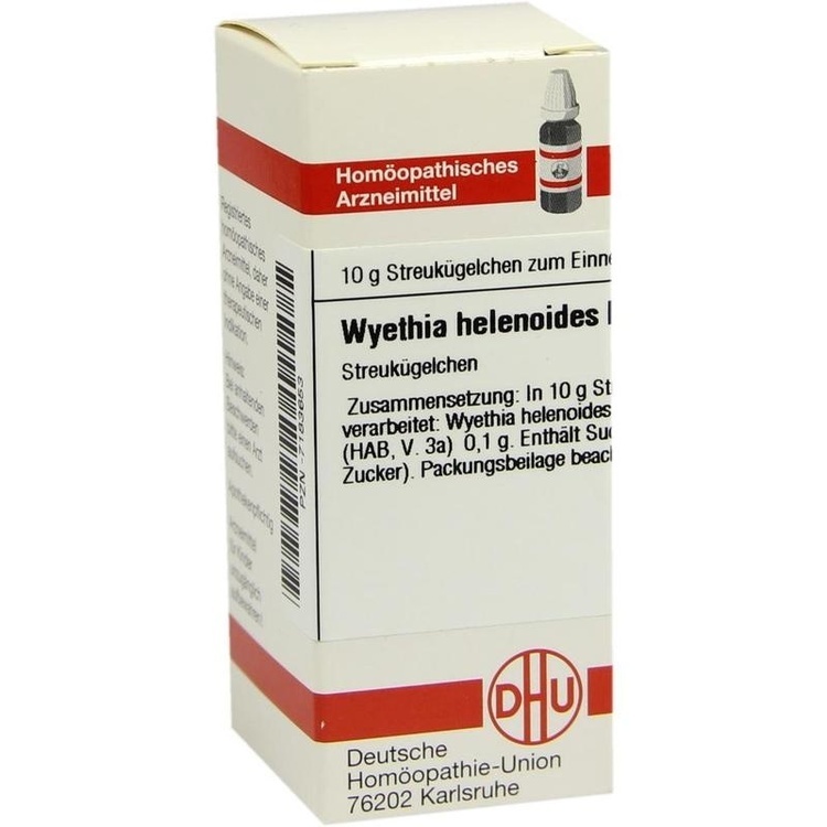WYETHIA HELENOIDES D 6 Globuli 10 g