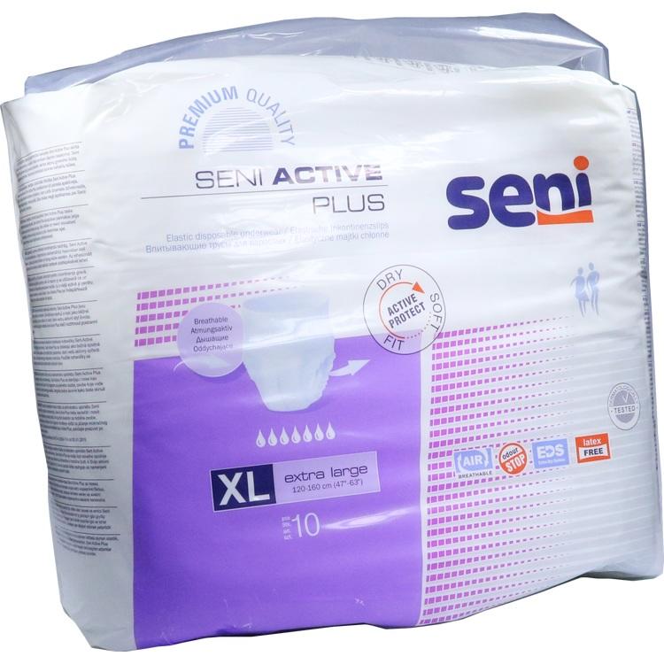 SENI Active Plus Inkontinenzslip Einmal XL 10 St