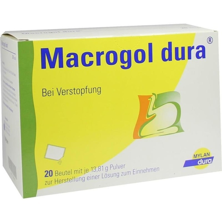 MACROGOL dura Plv.z.Herst.e.Lsg.z.Einnehmen 20 St