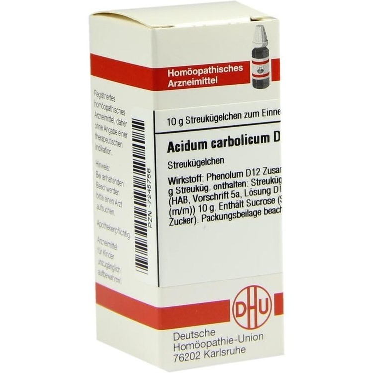 ACIDUM CARBOLICUM D 12 Globuli 10 g