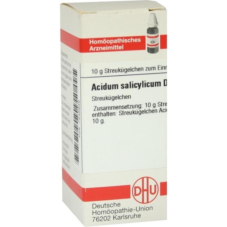 ACIDUM SALICYLICUM D 4 Globuli 10 g