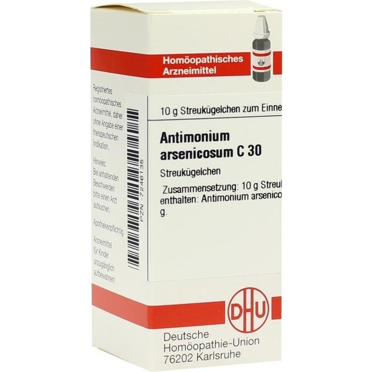 ANTIMONIUM ARSENICOSUM C 30 Globuli 10 g