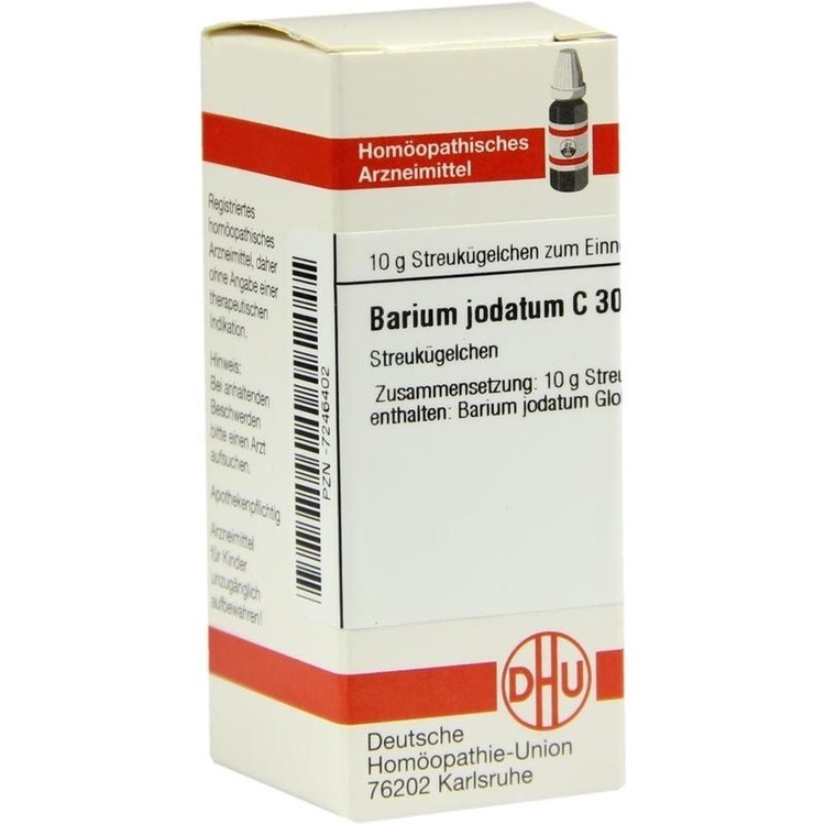 BARIUM JODATUM C 30 Globuli 10 g