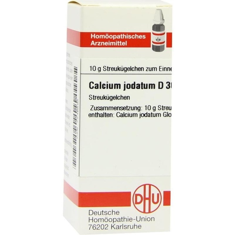 CALCIUM JODATUM D 30 Globuli 10 g