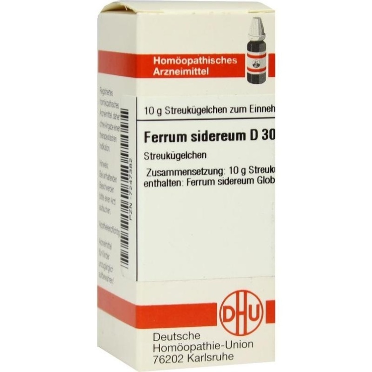 FERRUM SIDEREUM D 30 Globuli 10 g