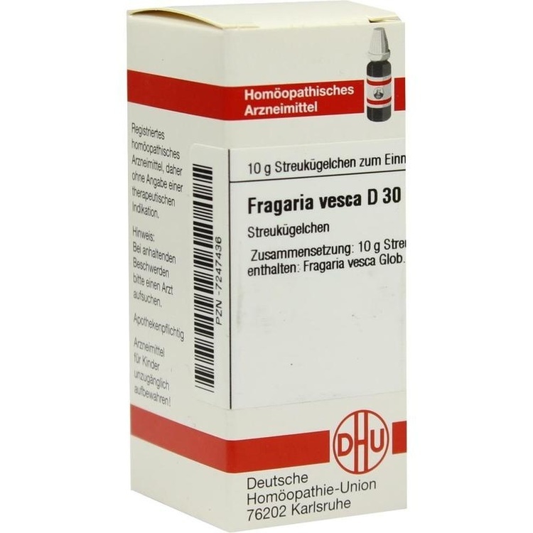 FRAGARIA VESCA D 30 Globuli 10 g