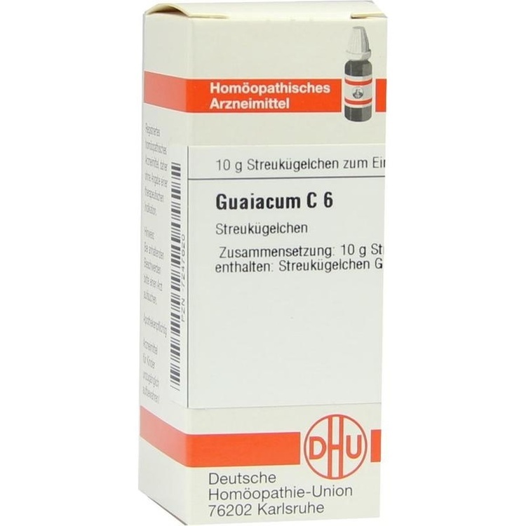 GUAIACUM C 6 Globuli 10 g