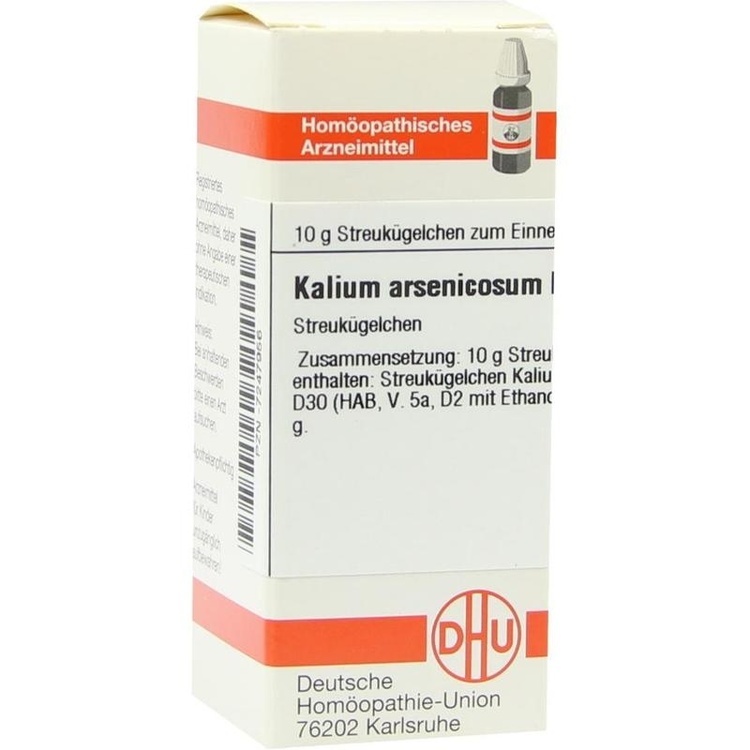 KALIUM ARSENICOSUM D 30 Globuli 10 g