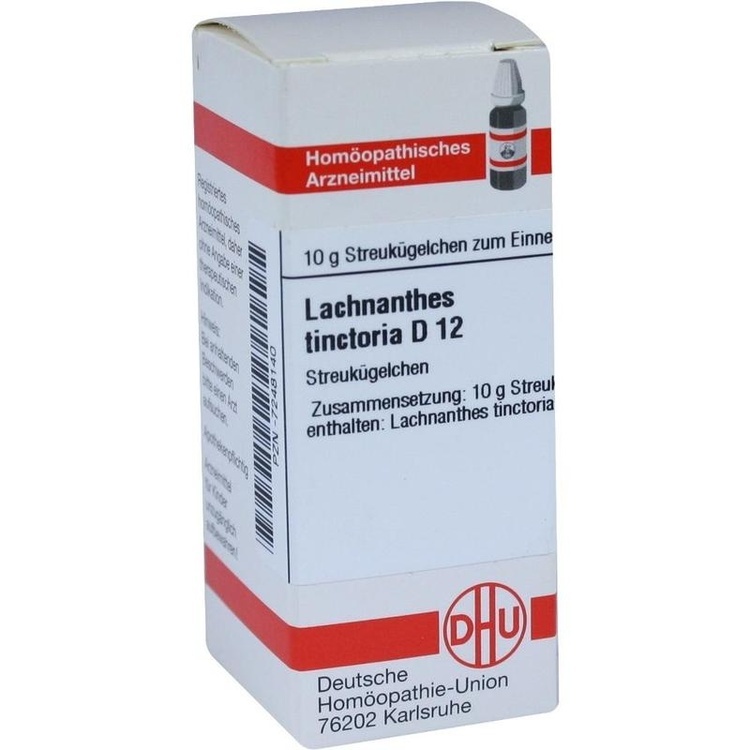 LACHNANTHES tinctoria D 12 Globuli 10 g