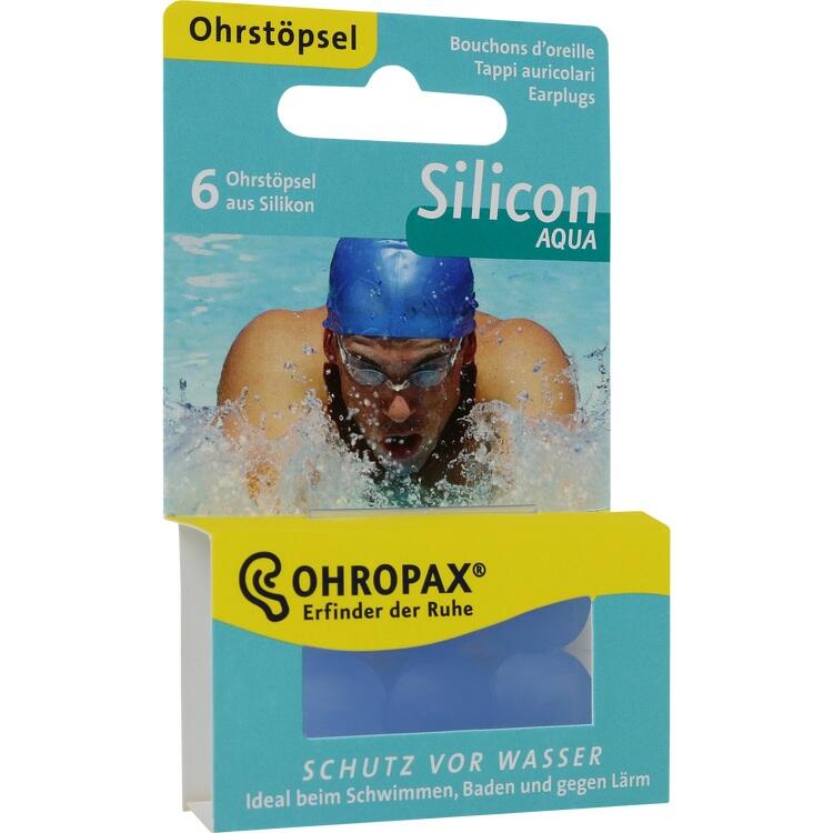 OHROPAX Silicon Aqua 6 St