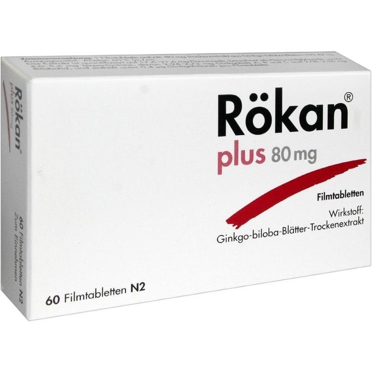 RÖKAN Plus 80 mg Filmtabletten 60 St