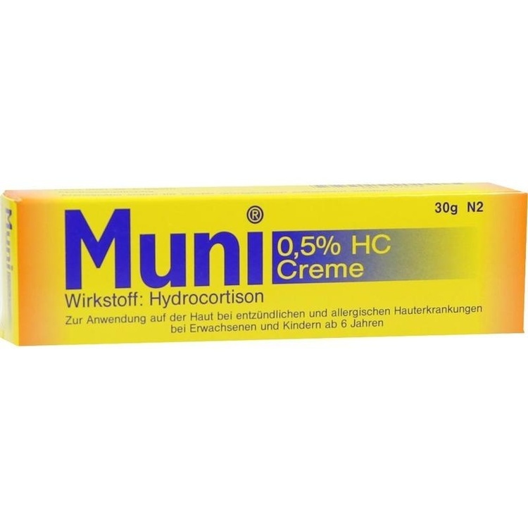 MUNI 0,5% HC Creme 30 g