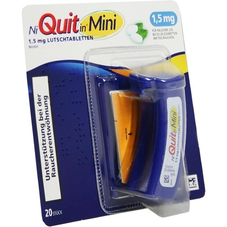 NIQUITIN Mini 1,5 mg Lutschtabletten 20 St
