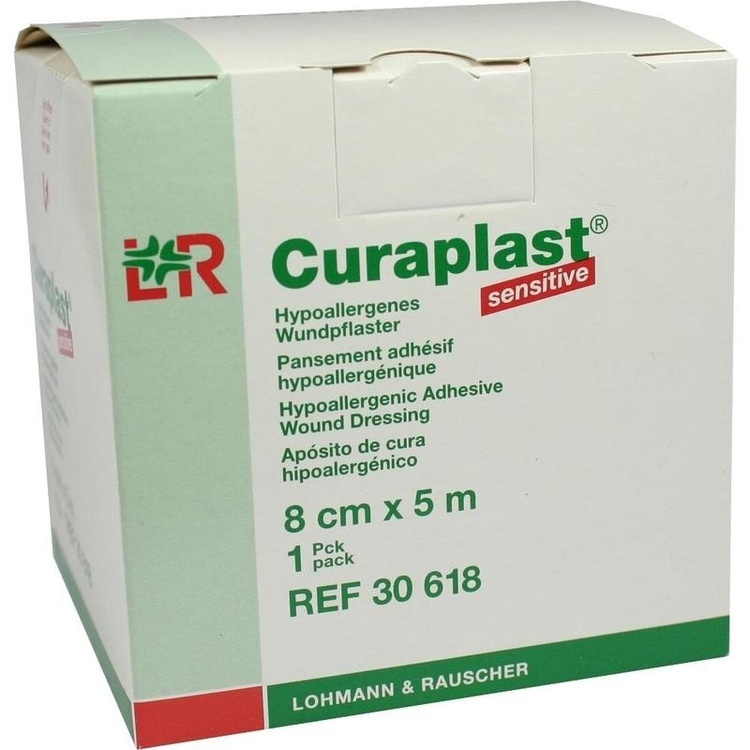 CURAPLAST Wundschnellverb.sensitiv 8 cmx5 m 1 St