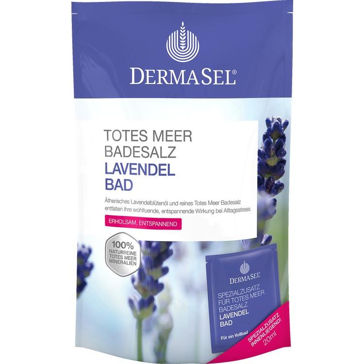 DERMASEL Totes Meer Badesalz+Lavendel SPA 1 P