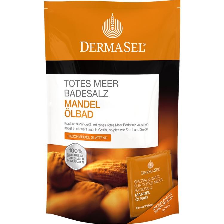 DERMASEL Totes Meer Badesalz+Mandel SPA 1 P