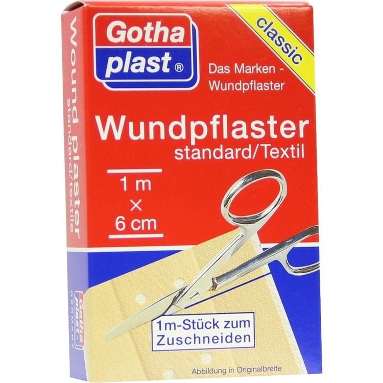 GOTHAPLAST Wundpfl.stand.6 cmx1 m 1 St