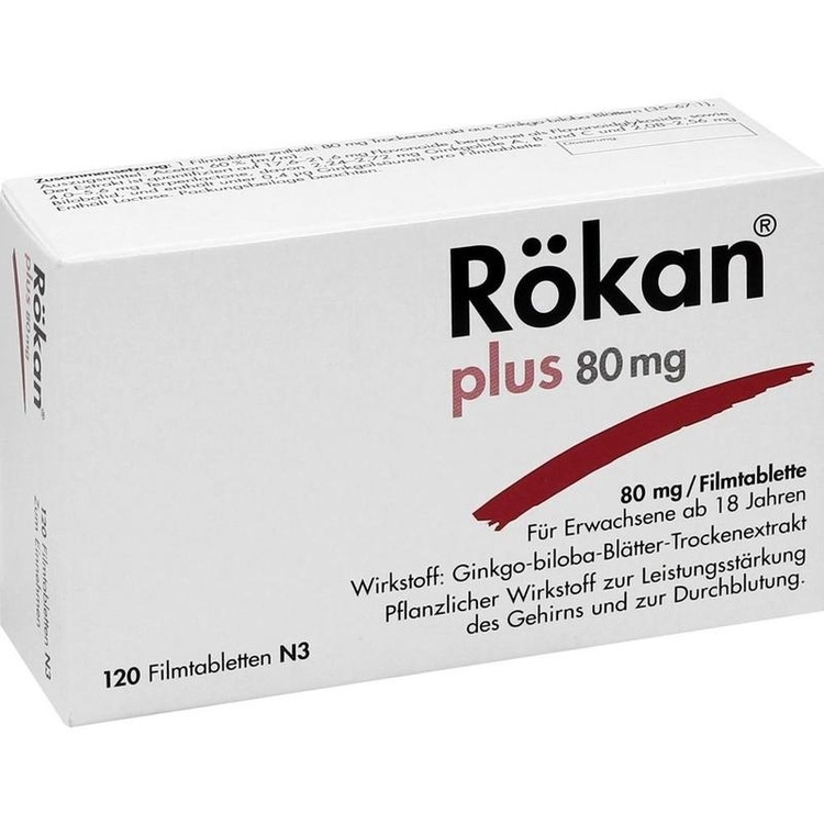 RÖKAN Plus 80 mg Filmtabletten 120 St