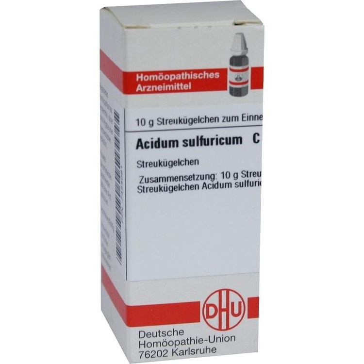 ACIDUM SULFURICUM C 6 Globuli 10 g