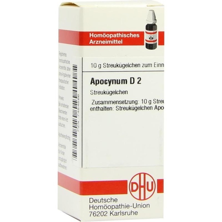 APOCYNUM D 2 Globuli 10 g