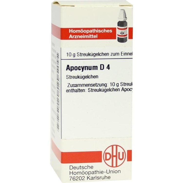 APOCYNUM D 4 Globuli 10 g