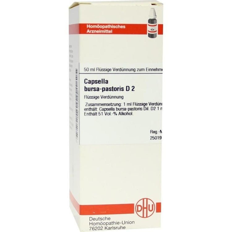 CAPSELLA BURSA pastoris D 2 Dilution 50 ml