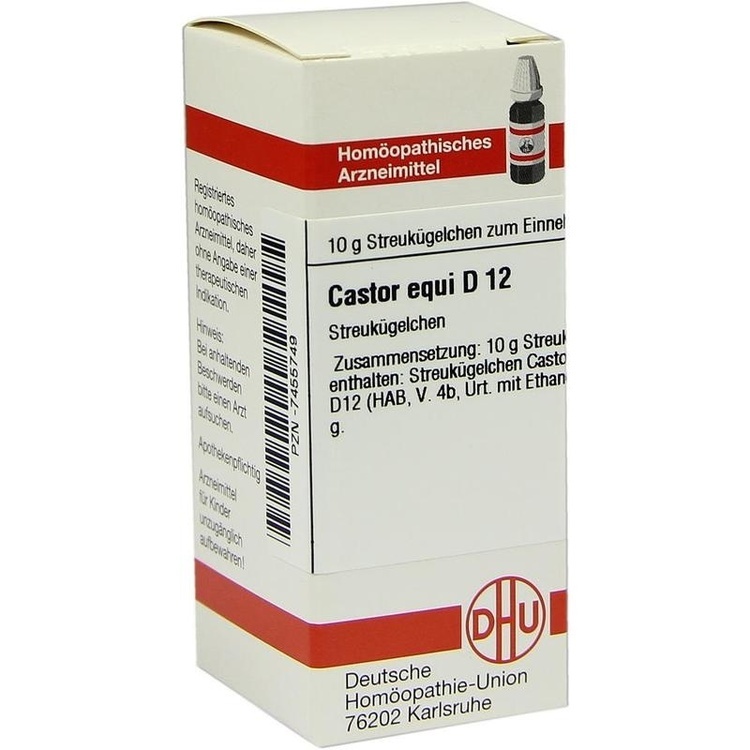 CASTOR equi D 12 Globuli 10 g