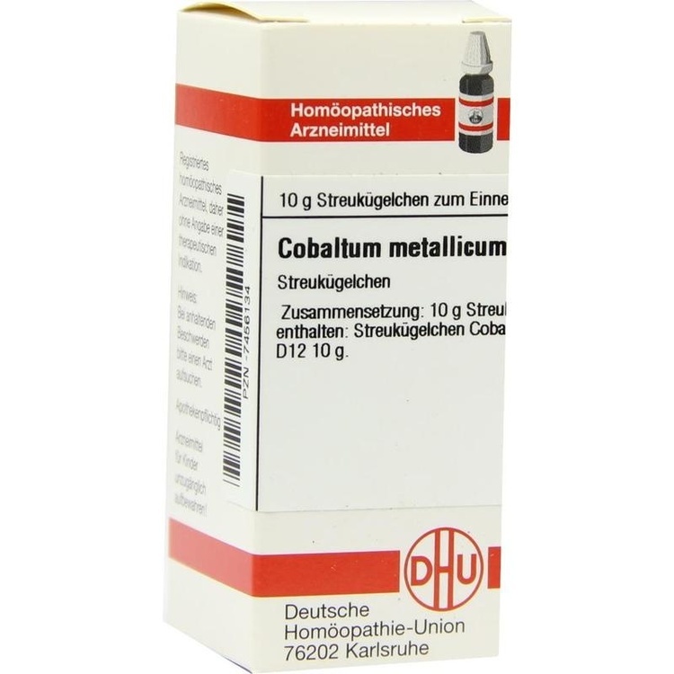 COBALTUM METALLICUM D 12 Globuli 10 g