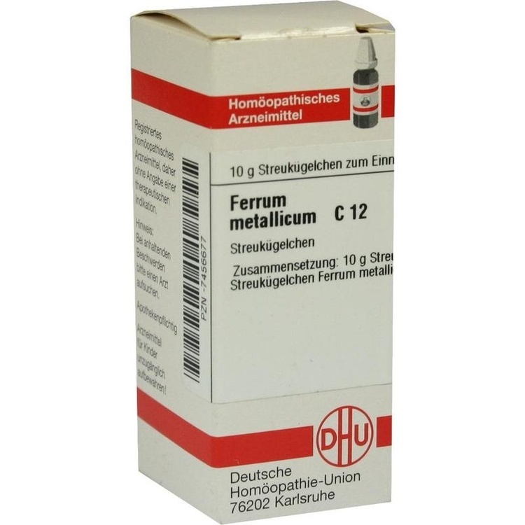 FERRUM METALLICUM C 12 Globuli 10 g