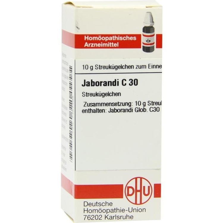 JABORANDI C 30 Globuli 10 g