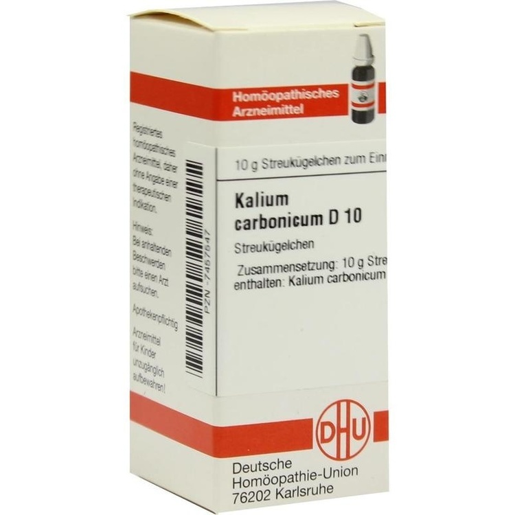 KALIUM CARBONICUM D 10 Globuli 10 g