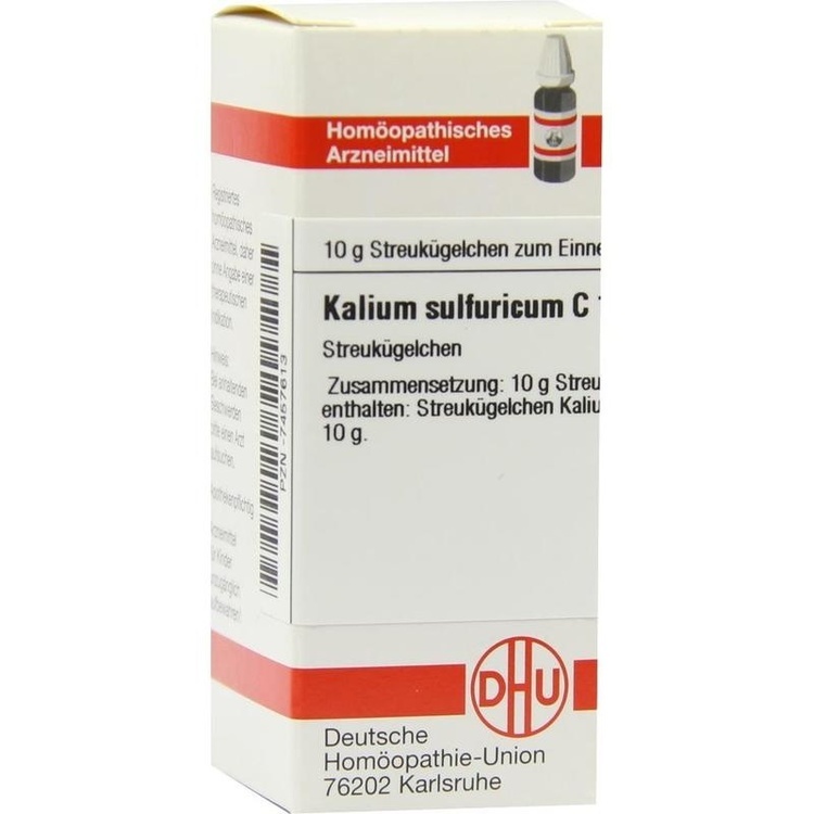 KALIUM SULFURICUM C 12 Globuli 10 g