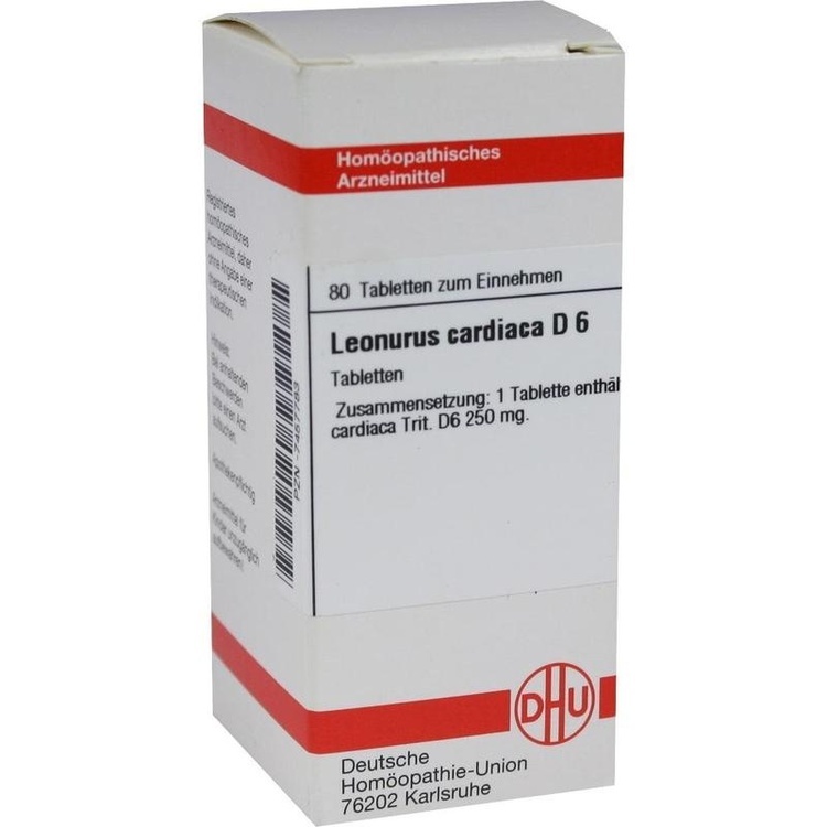 LEONURUS CARDIACA D 6 Tabletten 80 St