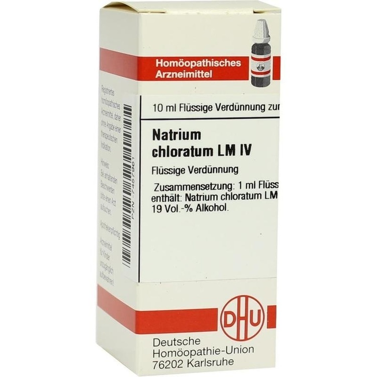 NATRIUM CHLORATUM LM IV Dilution 10 ml