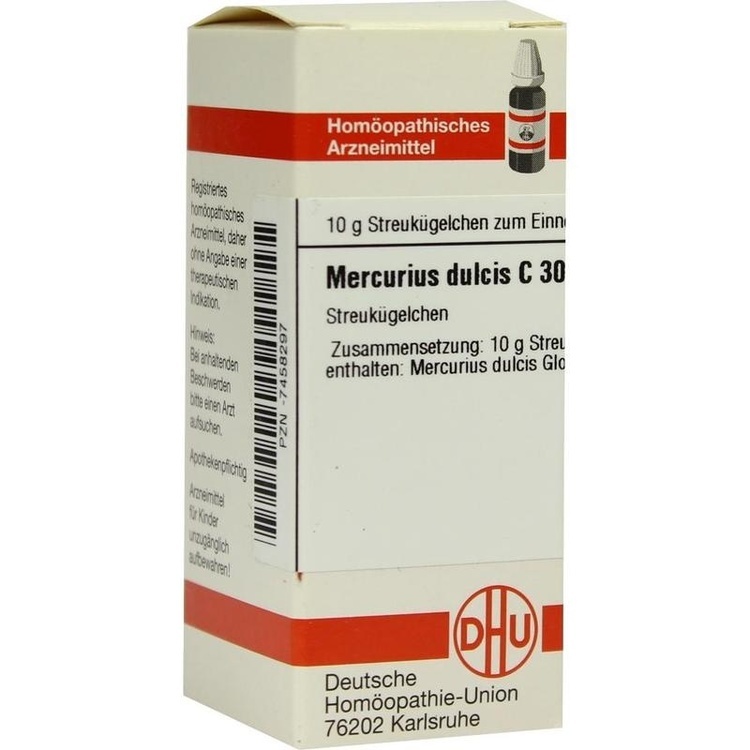 MERCURIUS DULCIS C 30 Globuli 10 g