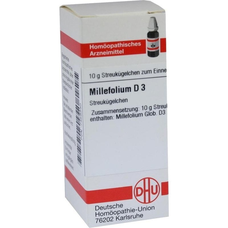 MILLEFOLIUM D 3 Globuli 10 g