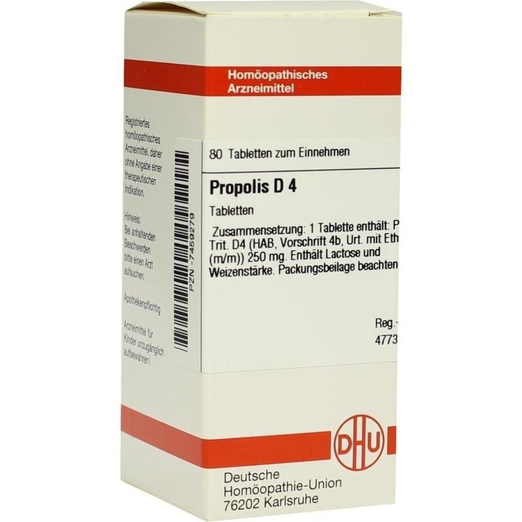 PROPOLIS D 4 Tabletten 80 St