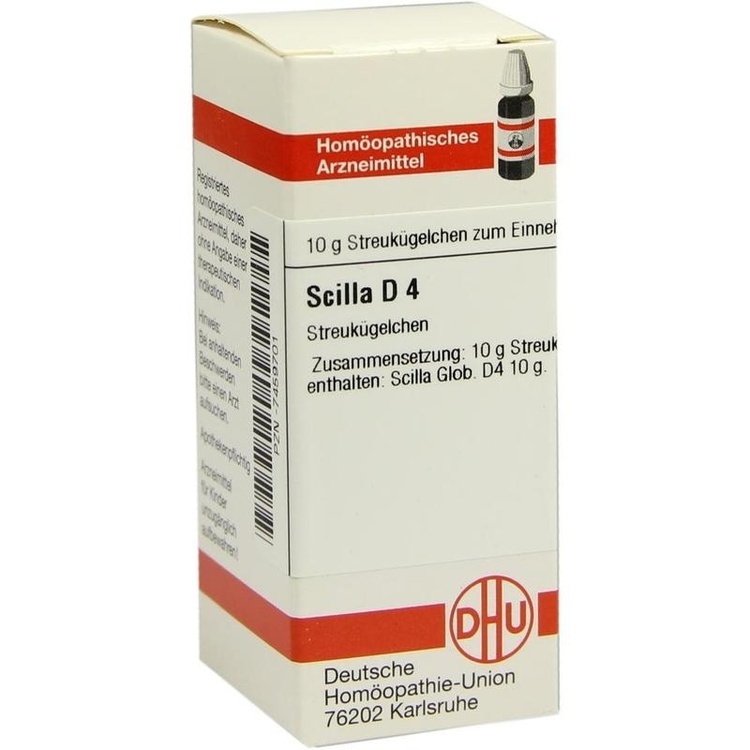 SCILLA D 4 Globuli 10 g