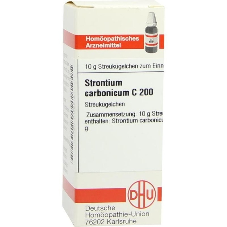 STRONTIUM CARBONICUM C 200 Globuli 10 g