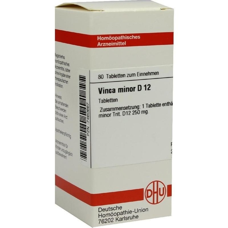 VINCA MINOR D 12 Tabletten 80 St