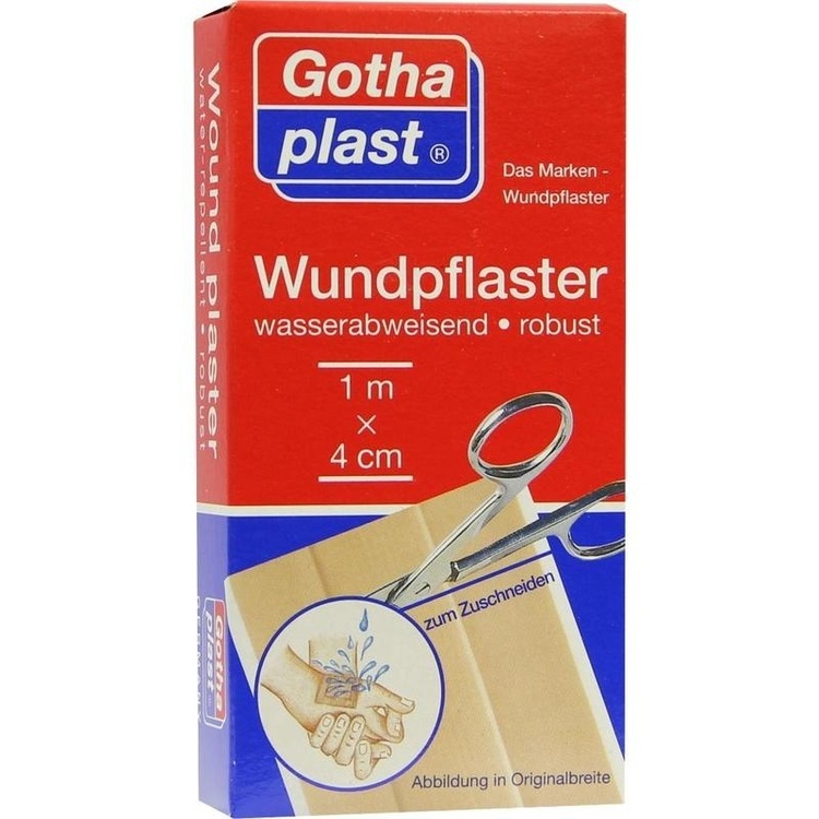 GOTHAPLAST Wundpfl.robust 4 cmx1 m wasserabweis. 1 St