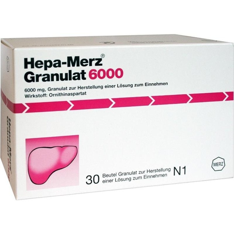 HEPA-MERZ Granulat 6000 Beutel 30 St