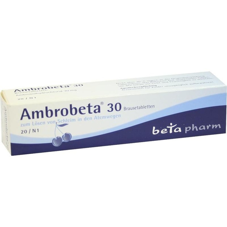 AMBROBETA 30 Brausetabletten 20 St