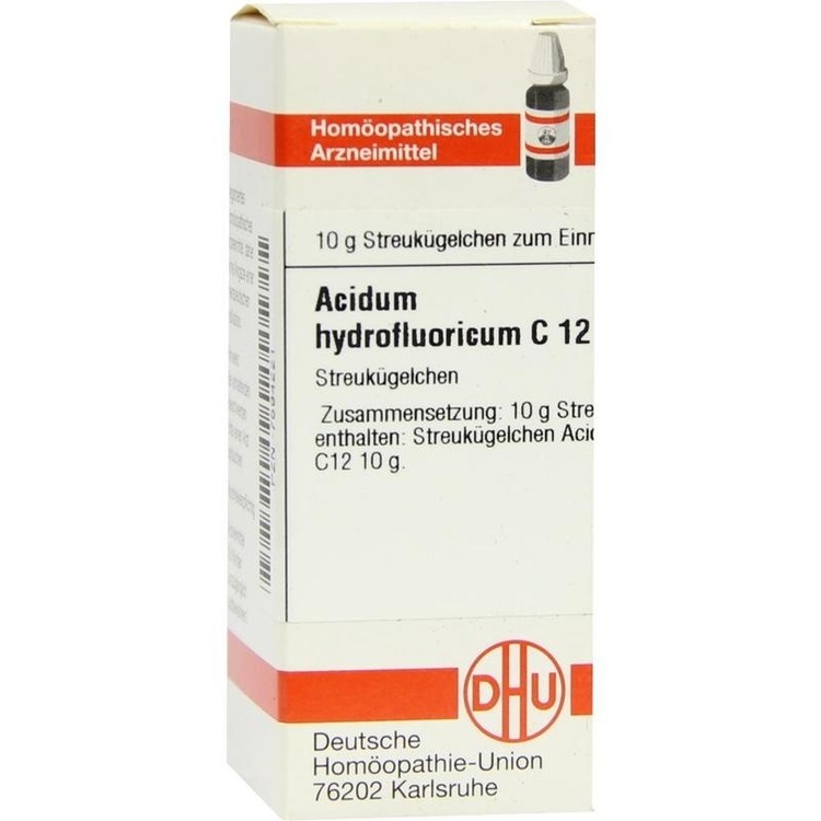 ACIDUM HYDROFLUORICUM C 12 Globuli 10 g