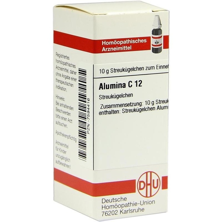 ALUMINA C 12 Globuli 10 g