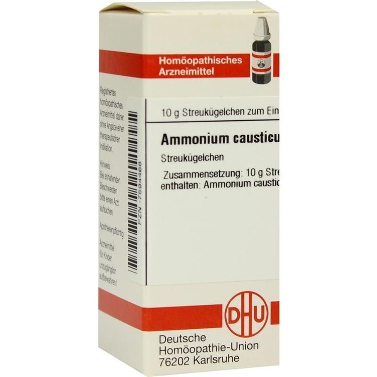 AMMONIUM CAUSTICUM D 12 Globuli 10 g