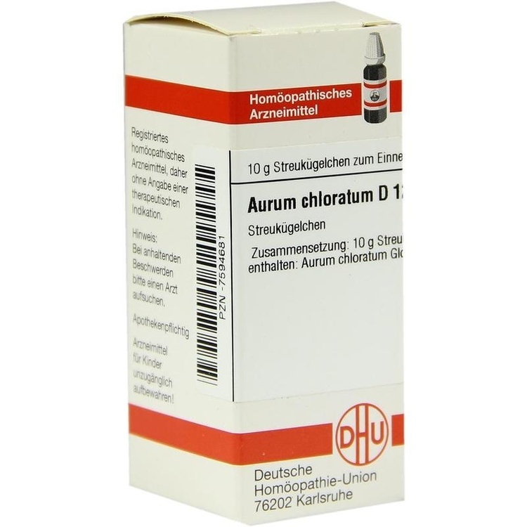 AURUM CHLORATUM D 12 Globuli 10 g