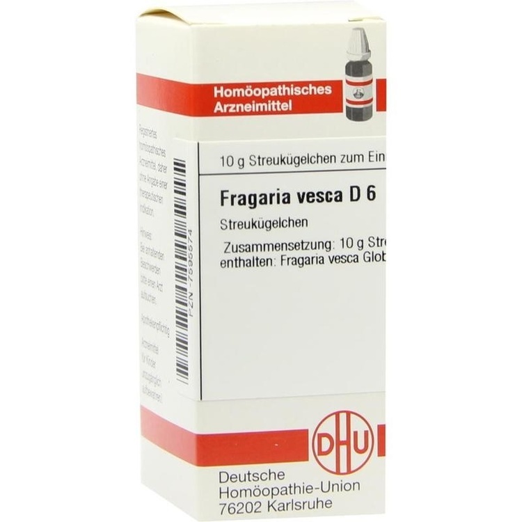 FRAGARIA VESCA D 6 Globuli 10 g