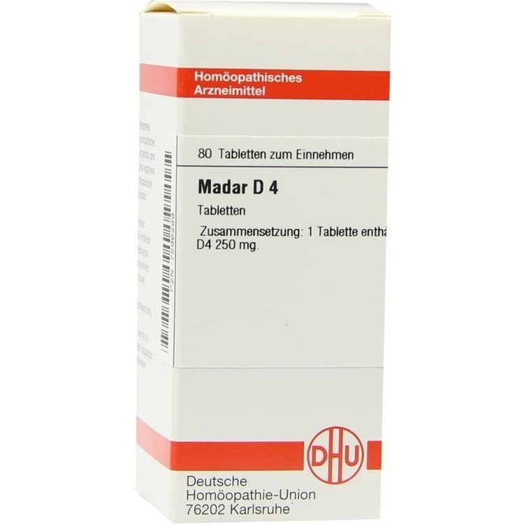 MADAR D 4 Tabletten 80 St